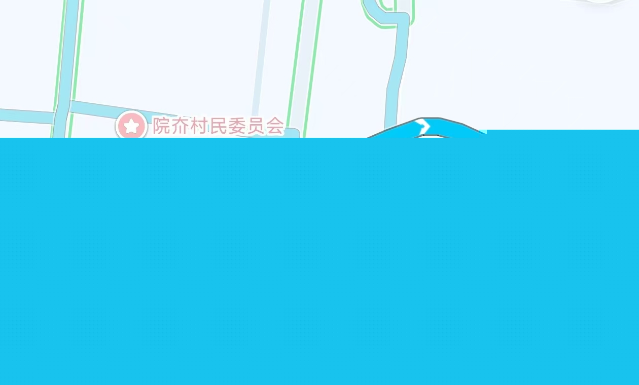 院夼村河东区位置地图
